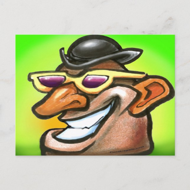 Carte Postale Tête (Devant)