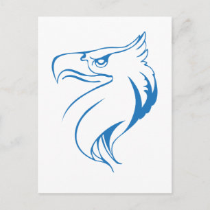 Carte Postale Tête d'aigle