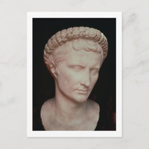 Carte Postale Tête de César Augustus
