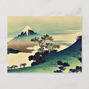 Carte Postale Tête de Koshu inme par Katsushika, Hokusai Ukiyoe