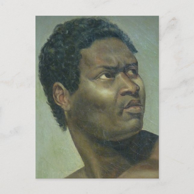 Carte Postale Tête de Nègre par Gros (Devant)