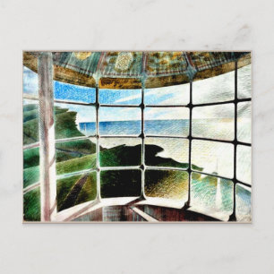 Carte Postale Tête de plage du phare de Belle Tout