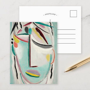 Carte Postale Tête de Sauveur, Martyre   de Jawlensky