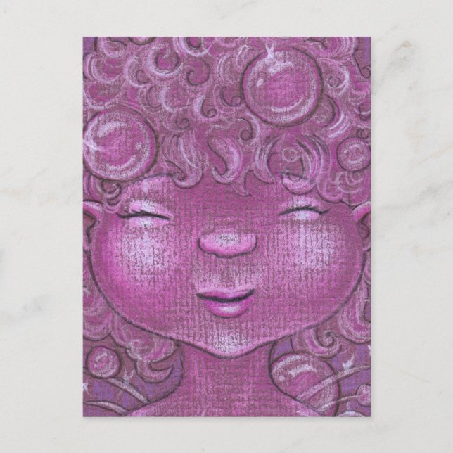 Carte Postale Tête dorée mousseuse (Devant)