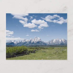 Carte postale Teton Fence