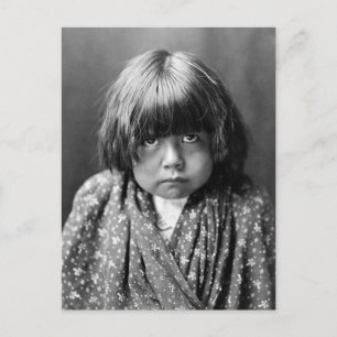 Carte Postale Tewa Indian Girl, 1905