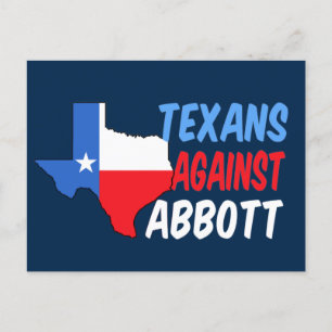 Carte Postale Texans contre Greg Abbott