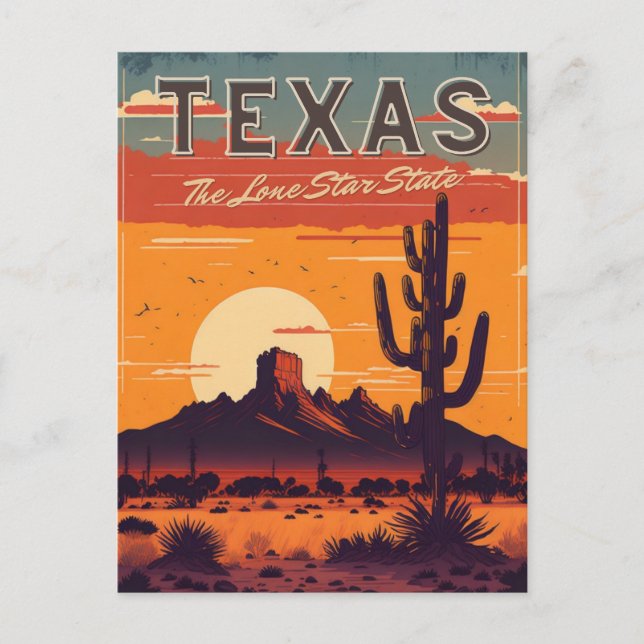 Carte Postale Texas (Devant)