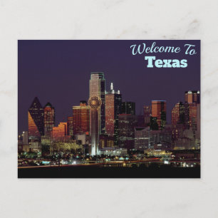 Carte Postale Texas