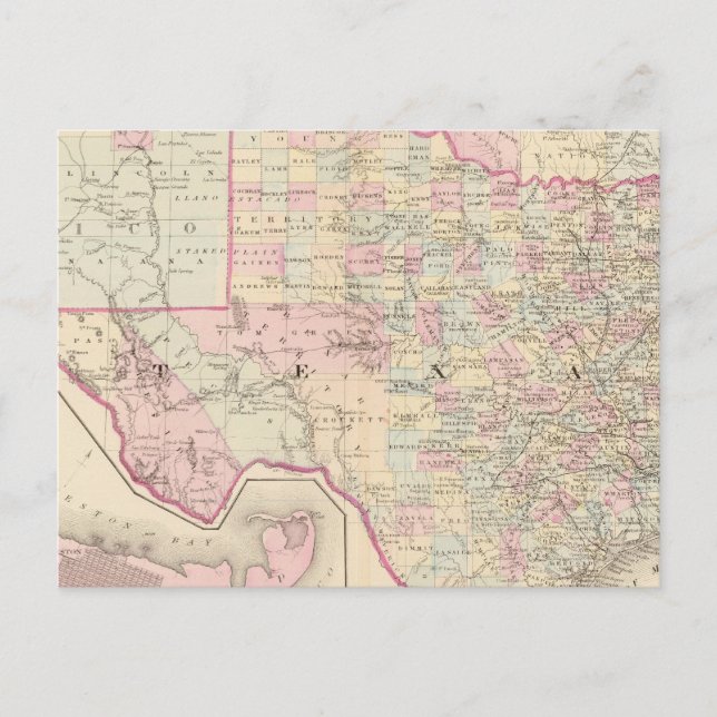 Carte Postale Texas (Devant)