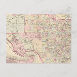 Carte Postale Texas