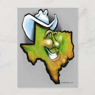 Carte Postale Texas