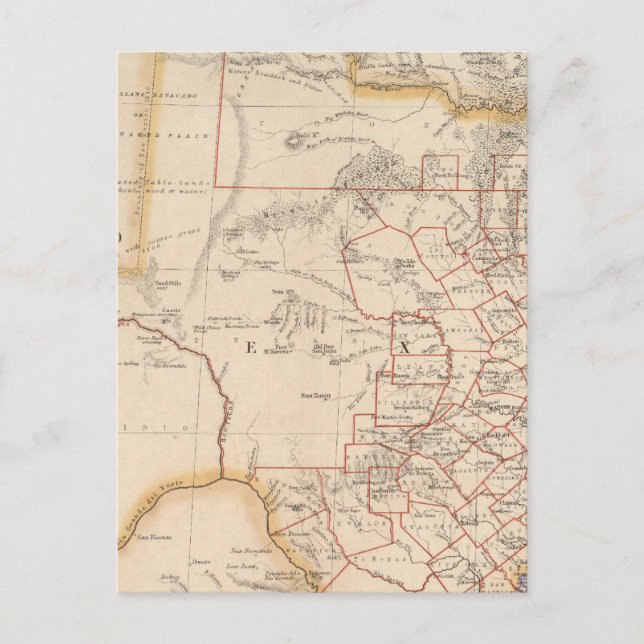 Carte Postale Texas 4 (Devant)