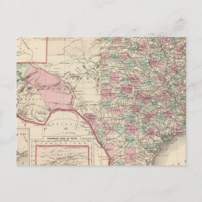 Carte Postale Texas 5 (Devant)