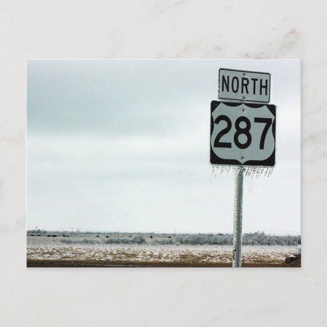 Carte Postale Texas Cold (Devant)