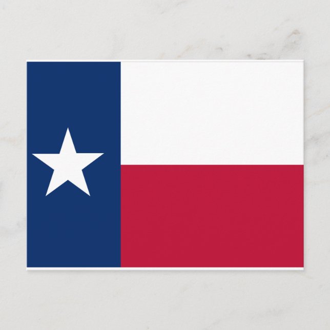 Carte Postale Texas Flag USA (Devant)