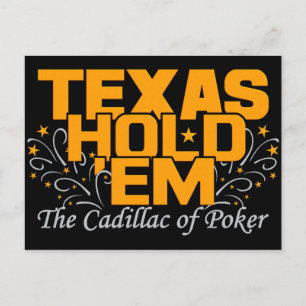 Carte postale Texas Hold 'Em