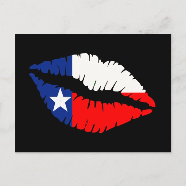 Carte Postale Texas Lips (Devant)