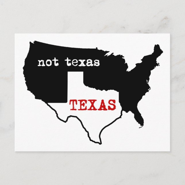 Carte Postale Texas / Pas Texas (Devant)