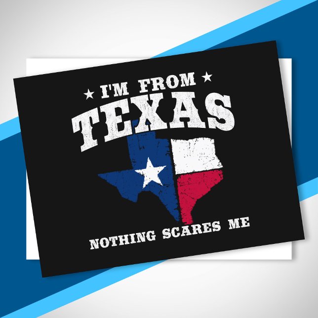 Carte Postale Texas Pride - Texas Meme - Texas State Flag (Créateur téléchargé)