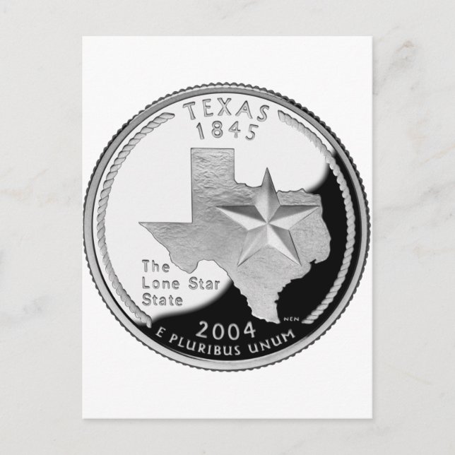 Carte Postale Texas Quarter (Devant)