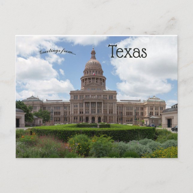 Carte Postale Texas State Capitol à Austin Texas (Devant)