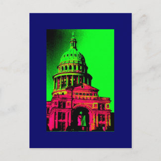 CARTE POSTALE TEXAS STATE CAPITOL POSTCARD MULTI