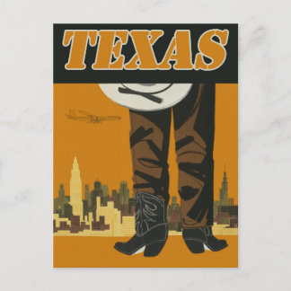 Carte postale TEXAS Travel