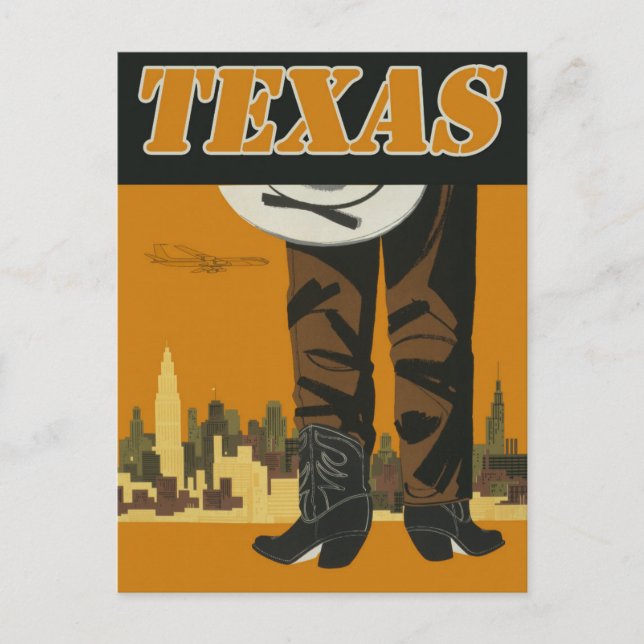Carte postale TEXAS Travel (Devant)