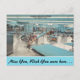 Carte Postale Texas, Worth Health Studio, Fort Worth