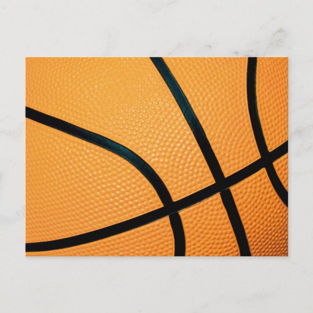 Carte Postale Texte du basket-ball - (Devant)
