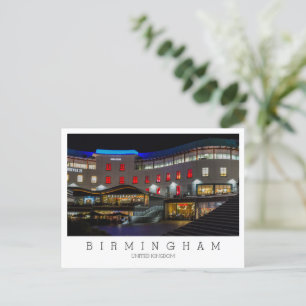 Carte Postale Texte personnalisé, Birmingham, UK Postcard