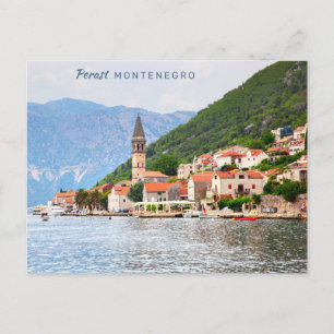 Carte Postale Texte personnalisé Monténégro