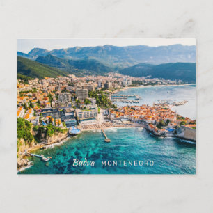 Carte Postale Texte personnalisé Monténégro