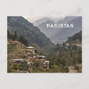 Carte Postale Texte personnalisé Pakistan