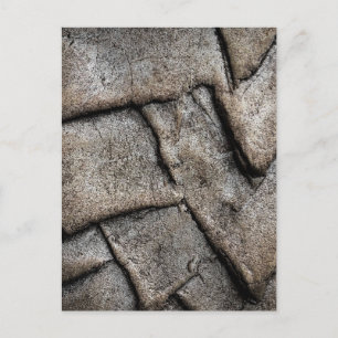 Carte Postale Texture de béton fissuré de près