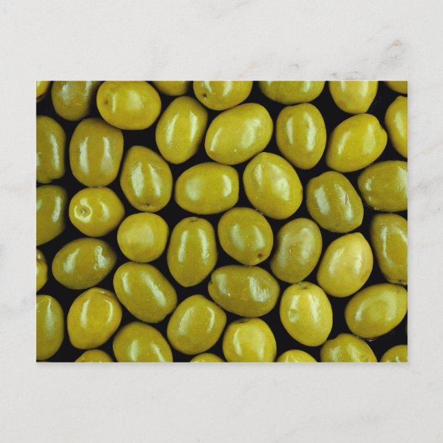 Carte Postale Texture des olives (Devant)