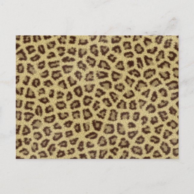 Carte Postale texture jaguar 2 (Devant)