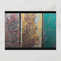 Texture Rustique Avec Peinture De Flaquage Sur Mét