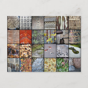 Carte Postale Textures du Japon