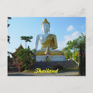 Carte postale Thai Buddha Chiang Mai, Thaïlande