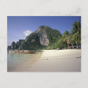 Carte Postale Thailand, Andaman Sea, Ko Phi Phi Island, Beach