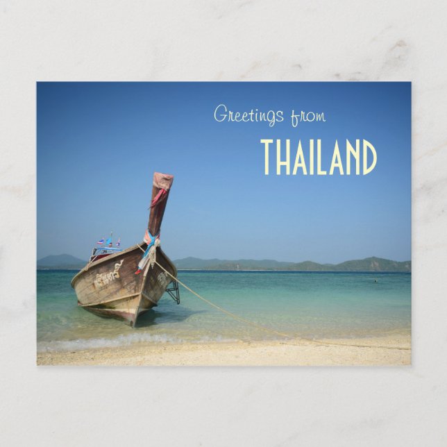 Carte Postale thaïlande (Devant)