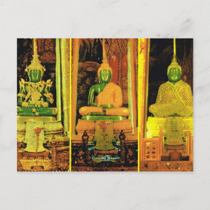 Carte Postale Thaïlande, Bangkok Emerald Bouddha