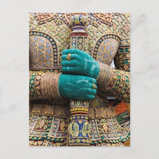 Carte Postale Thaïlande, Bangkok, Grand Palais (Devant)