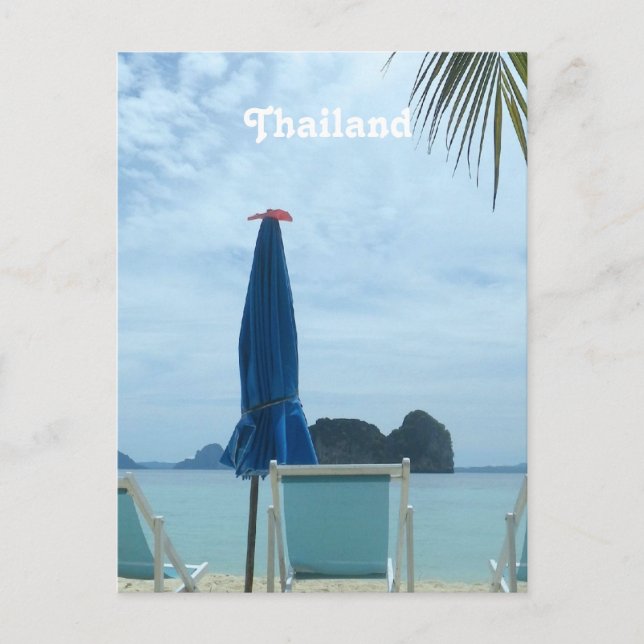 Carte Postale Thaïlande Beach (Devant)