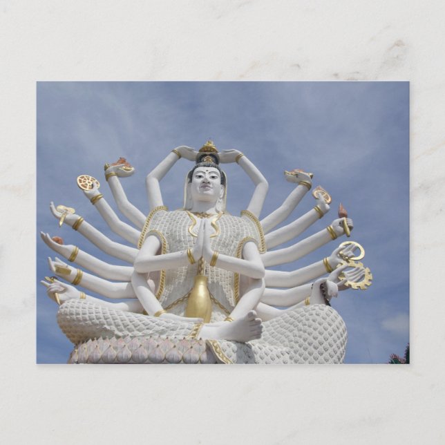 Carte Postale Thaïlande, Ko Samui alias Koh Samui). Wat Plai 3 (Devant)