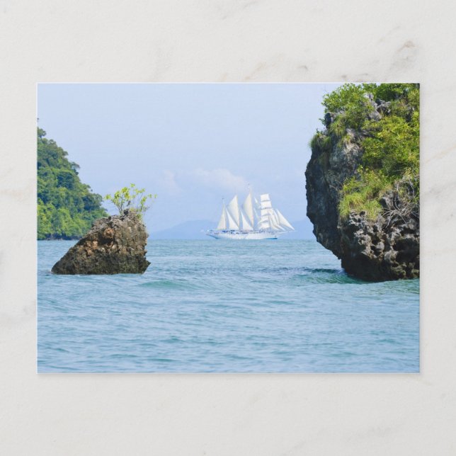 Carte Postale Thaïlande, mer d'Andaman. vaisseau de presse Star  (Devant)