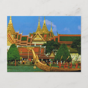 Carte Postale Thaïlande, péniche royale de Bangkok