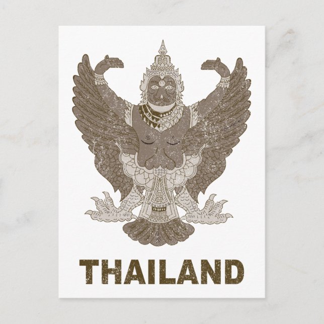Carte Postale Thaïlande vintage (Devant)